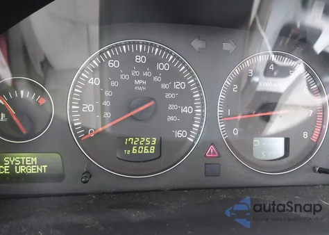 2008 Volvo S60 2.5T z USA, uszkodzony, nr VIN YV1RH592282673335